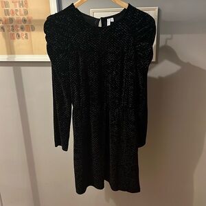 & Other Stories Black Party Dress Size 8